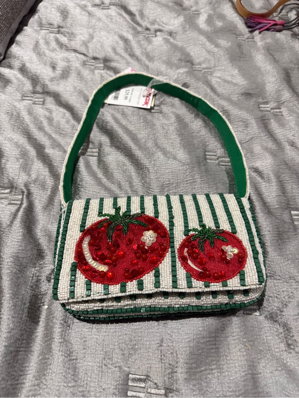 Small beaded bag